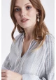 Блуза біла B.YOUNG з бавовни фото 9