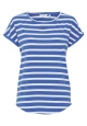 Жіноча футболка синя B.YOUNG з бавовни та модалу фото 2