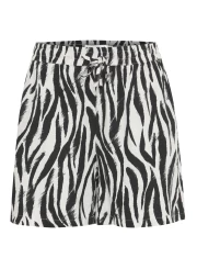 Жіночі шорти чорні B.YOUNG з льону та віскози