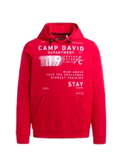 Чоловічий светр чорний CAMP DAVID